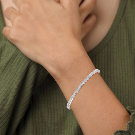 Honeycomb Sparkle Bracelet