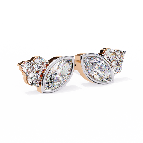 Marquise Petal Studs