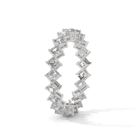 Infinity Asscher Grace Bands